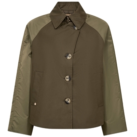 Mos Mosh Zyla Neola Trenchcoat, Olive Night 